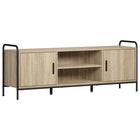 Tv-meubel 133x33x50 cm Sonoma Eiken