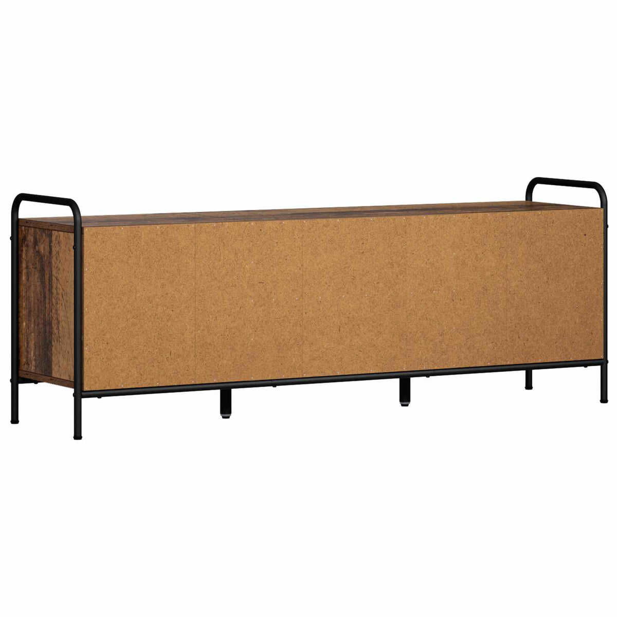 Tv-meubel 133 x 33 x 50 cm Oud hout Bewerkt hout
