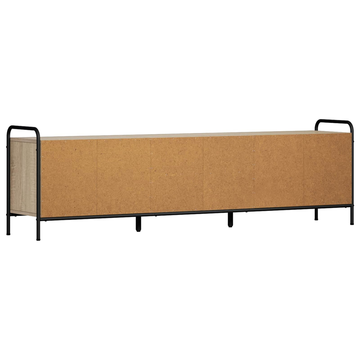 Tv-meubel 167,5 x 33 x 50 cm Sonoma Eiken Bewerkt hout