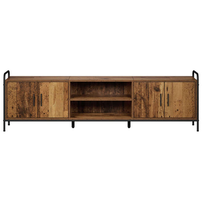 Tv-meubel 167,5 x 33 x 50 cm Oud hout Bewerkt hout