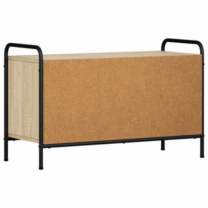 Tv-meubel 79,5 x 33 x 50 cm Sonoma Eiken Bewerkt hout