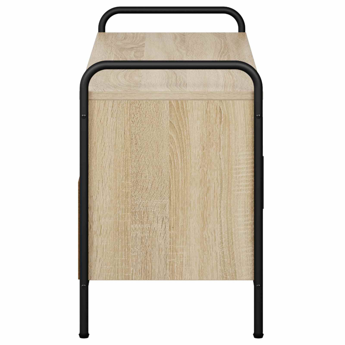 Tv-meubel 79,5 x 33 x 50 cm Sonoma Eiken Bewerkt hout