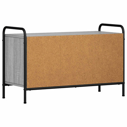 Tv-meubel 79,5 x 33 x 50 cm Grijs Sonoma Bewerkt hout