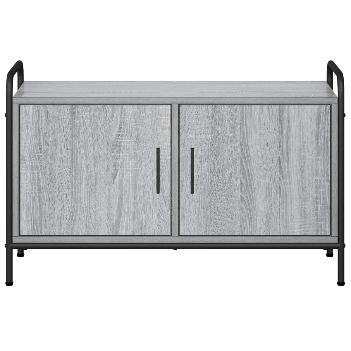 Tv-meubel 79,5 x 33 x 50 cm Grijs Sonoma Bewerkt hout