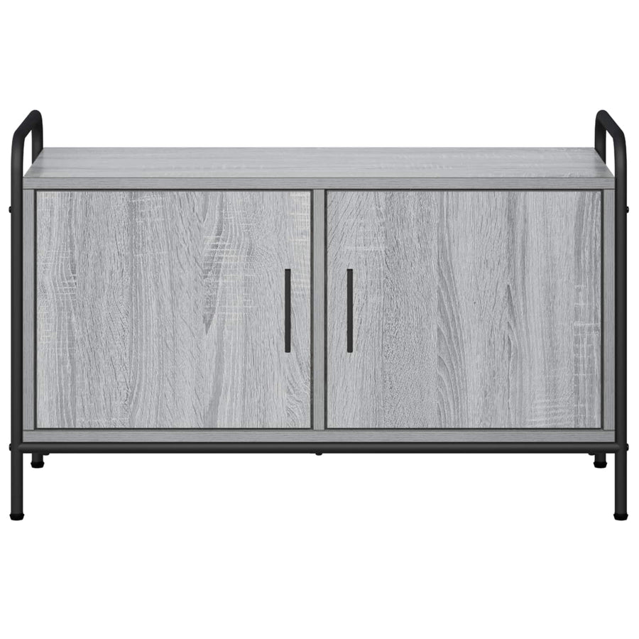 Tv-meubel 79,5 x 33 x 50 cm Grijs Sonoma Bewerkt hout