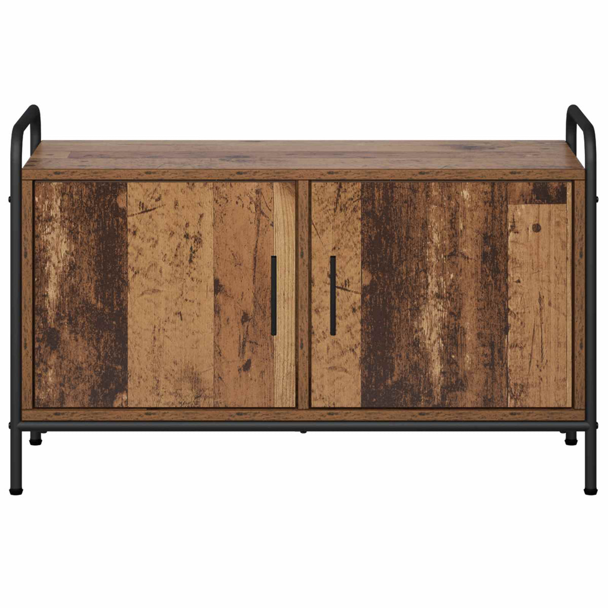 Tv-meubel 79,5 x 33 x 50 cm Oud hout Bewerkt hout