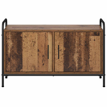 Tv-meubel 79,5 x 33 x 50 cm Oud hout Bewerkt hout