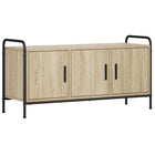 Tv-meubel 99x33x50 cm sonoma eiken bewerkt hout