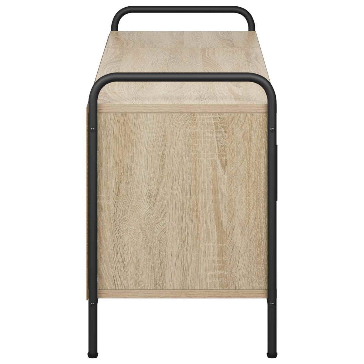 Tv-meubel 79,5 x 33 x 50 cm Sonoma Eiken Bewerkt hout
