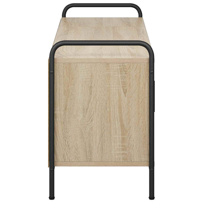 Tv-meubel 79,5 x 33 x 50 cm Sonoma Eiken Bewerkt hout