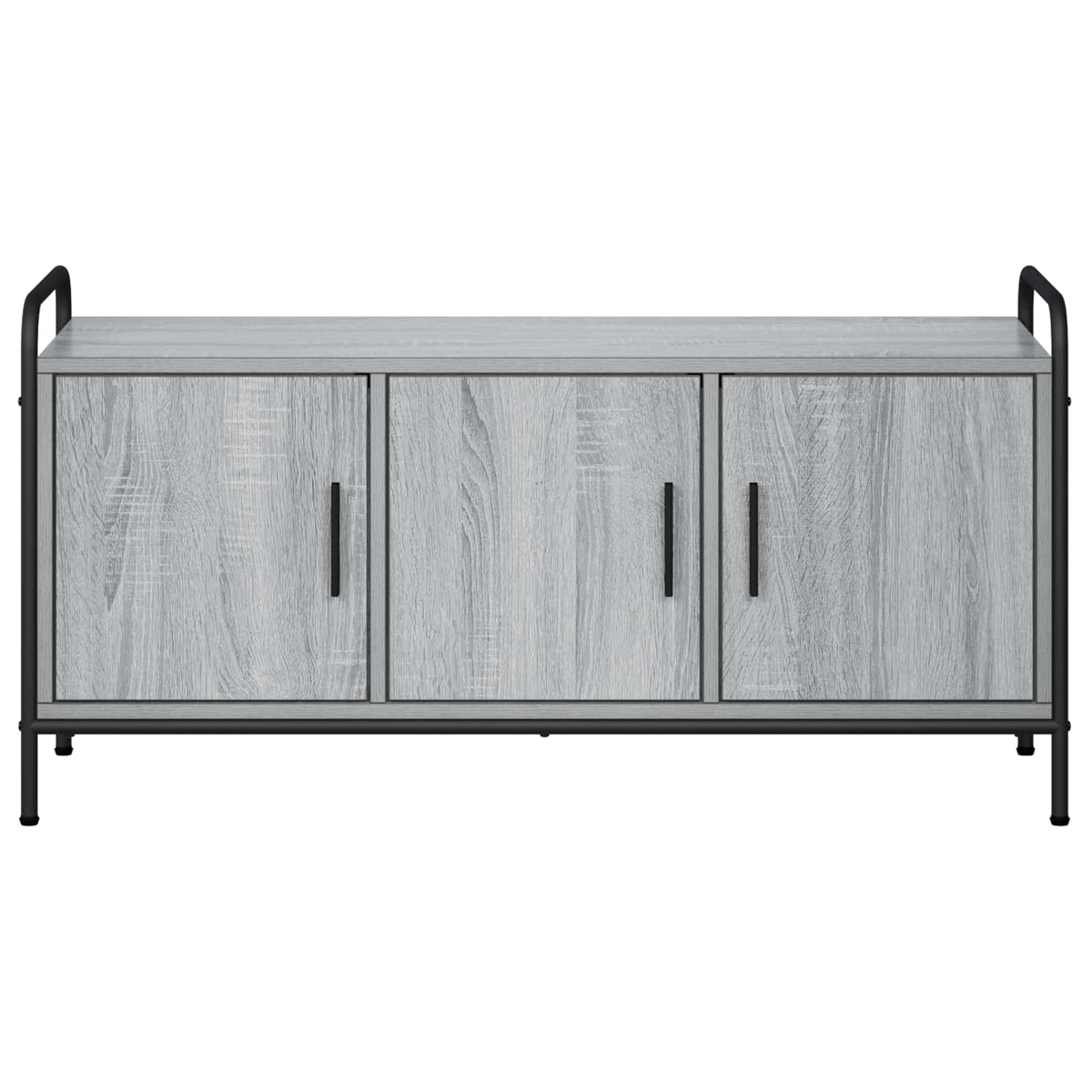 Tv-meubel 79,5 x 33 x 50 cm Grijs Sonoma Bewerkt hout