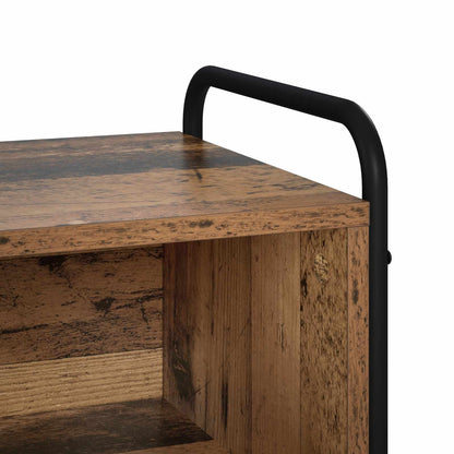 Tv-meubel 140 x 39,5 x 50 cm Oud hout Bewerkt hout