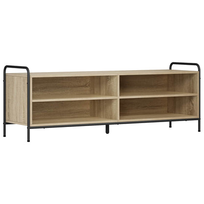 Tv-meubel 140 x 39,5 x 50 cm Sonoma Eiken Bewerkt hout