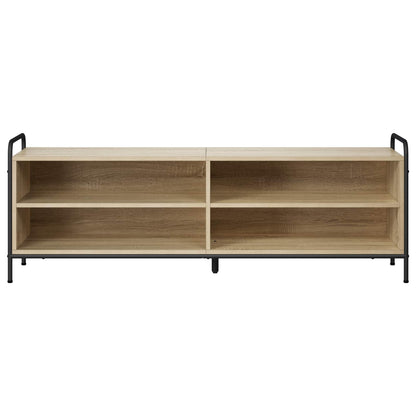Tv-meubel 140 x 39,5 x 50 cm Sonoma Eiken Bewerkt hout