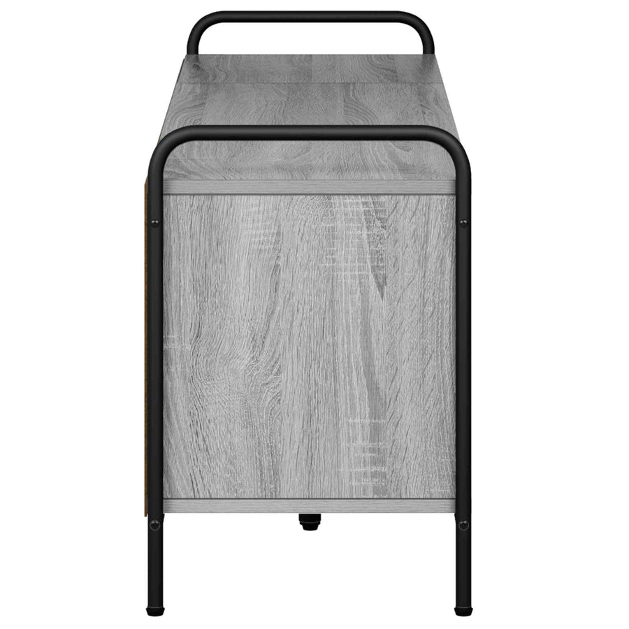 Tv-meubel 140 x 39,5 x 50 cm Grijs Sonoma Bewerkt hout