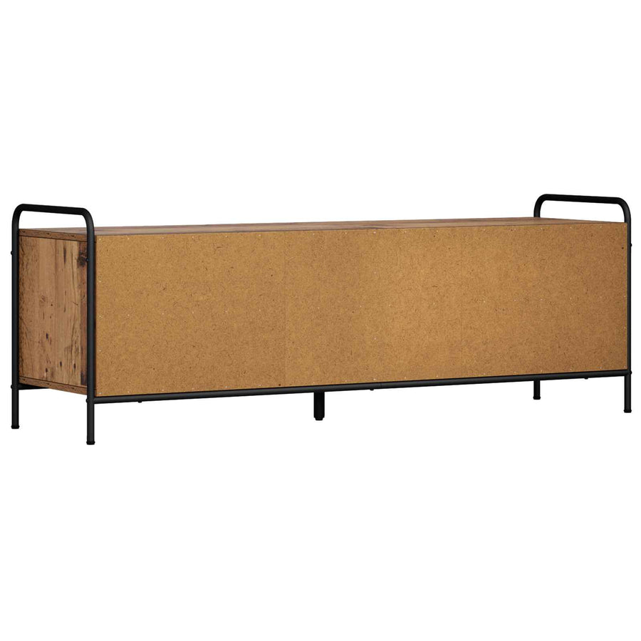 Tv-meubel 140 x 39,5 x 50 cm Oud hout Bewerkt hout