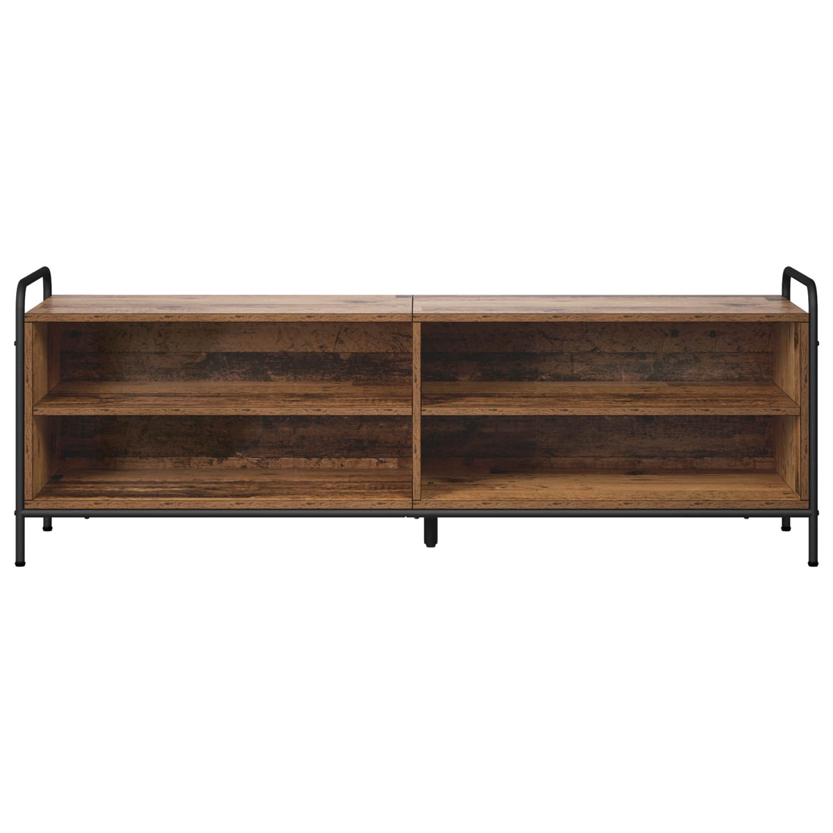 Tv-meubel 140 x 39,5 x 50 cm Oud hout Bewerkt hout