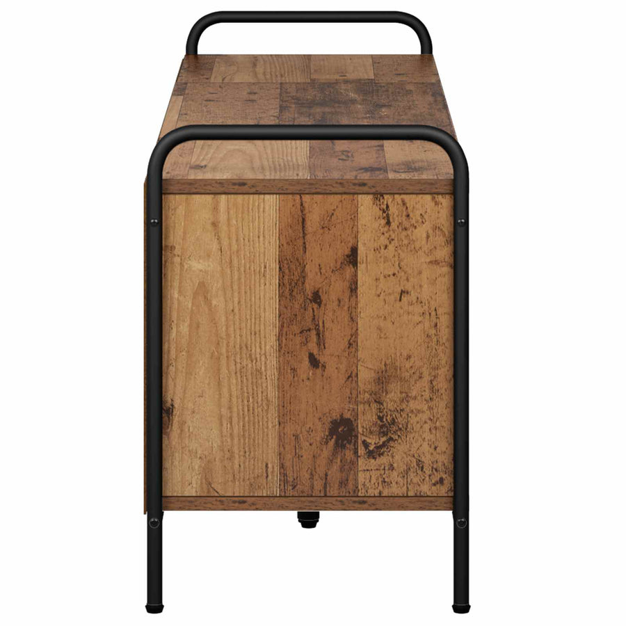 Tv-meubel 140 x 39,5 x 50 cm Oud hout Bewerkt hout