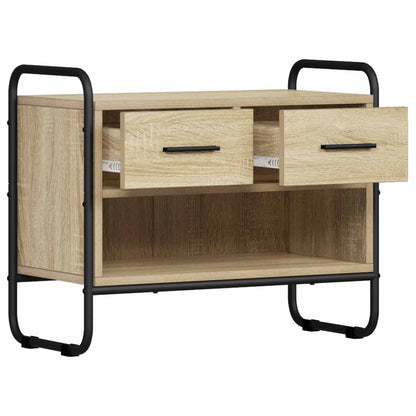 Tv-meubel 60 x 30 x 50 cm Sonoma Eiken Bewerkt hout