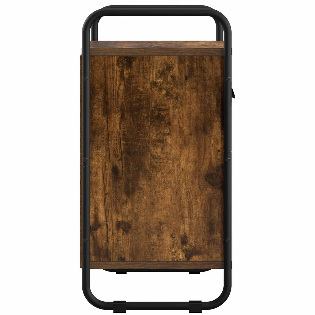 Tv-meubel 60 x 30 x 50 cm Gerookt eiken Bewerkt hout