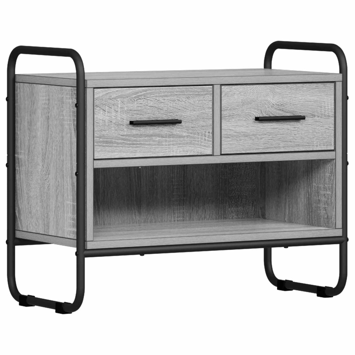 Tv-meubel 60 x 30 x 50 cm Grijs Sonoma Bewerkt hout