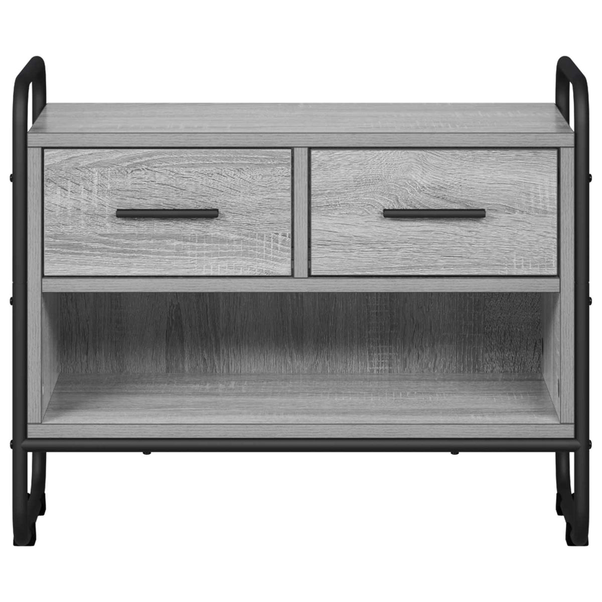 Tv-meubel 60 x 30 x 50 cm Grijs Sonoma Bewerkt hout