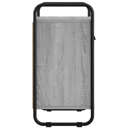 Tv-meubel 60 x 30 x 50 cm Grijs Sonoma Bewerkt hout