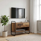 Tv-meubel 60x30x50 cm oud hout metaal