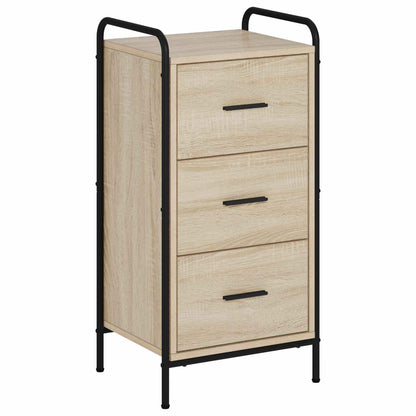 Dressoir Sonoma Eiken 97 x 33 x 81 cm Bewerkt hout