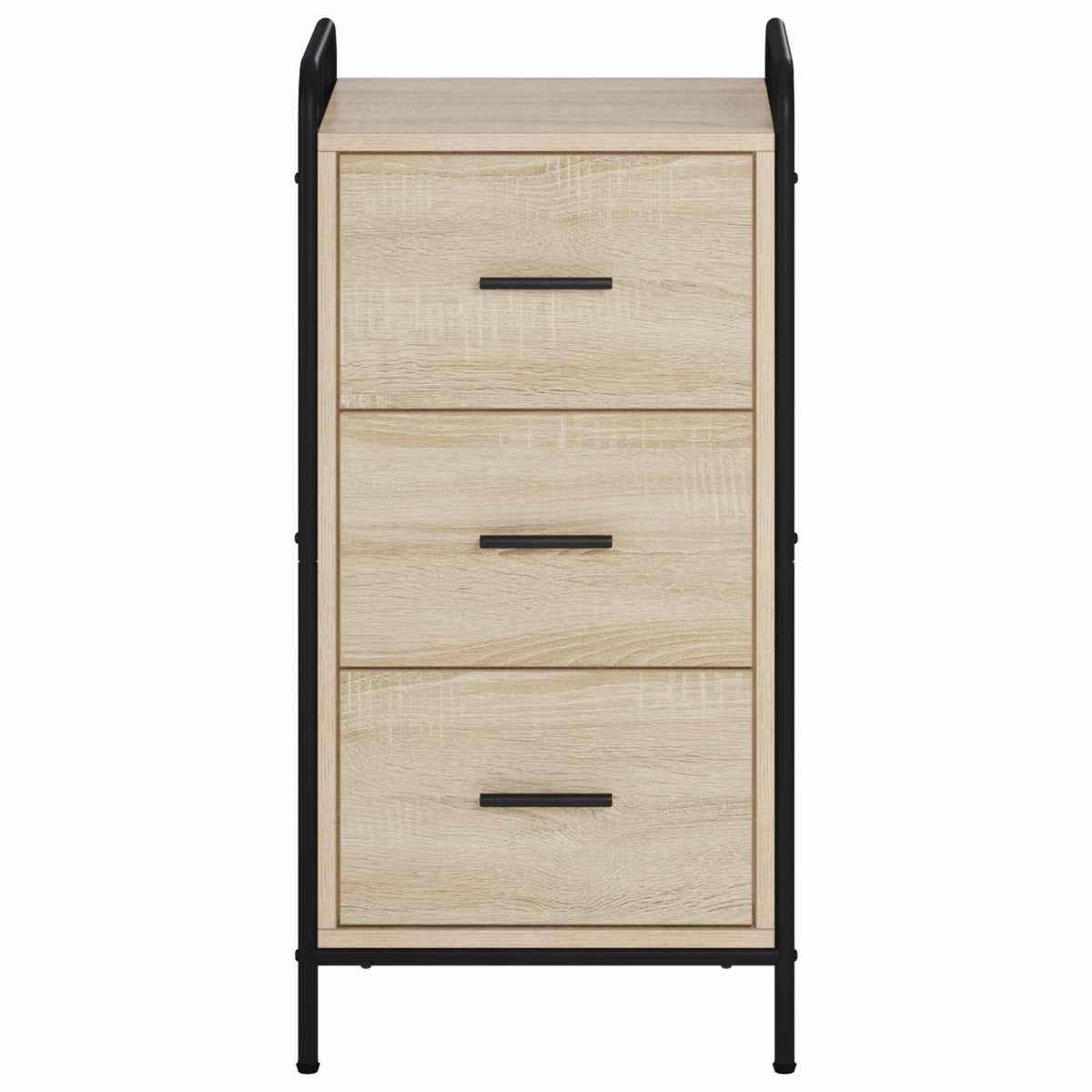 Dressoir Sonoma Eiken 97 x 33 x 81 cm Bewerkt hout