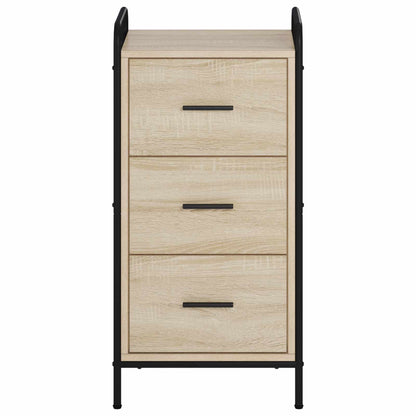 Dressoir Sonoma Eiken 97 x 33 x 81 cm Bewerkt hout