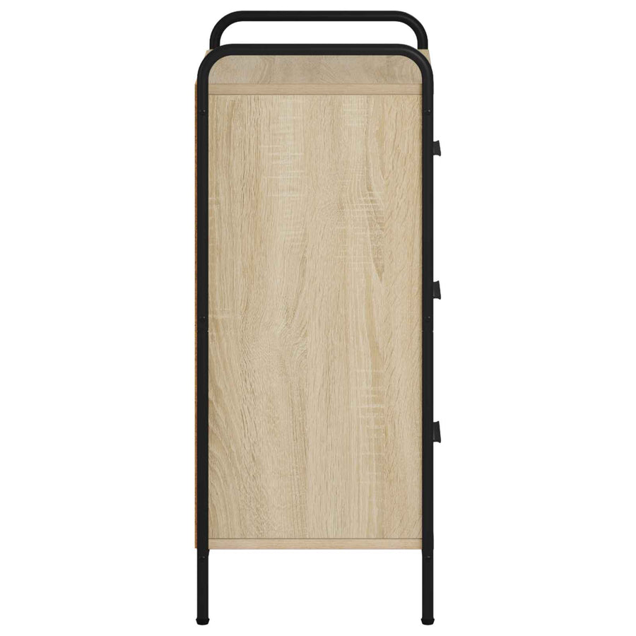 Dressoir Sonoma Eiken 97 x 33 x 81 cm Bewerkt hout