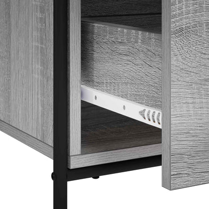 Dressoir Grijs Sonoma 97 x 33 x 81 cm Bewerkt hout