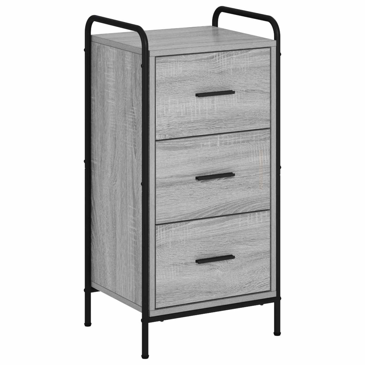 Dressoir Grijs Sonoma 97 x 33 x 81 cm Bewerkt hout