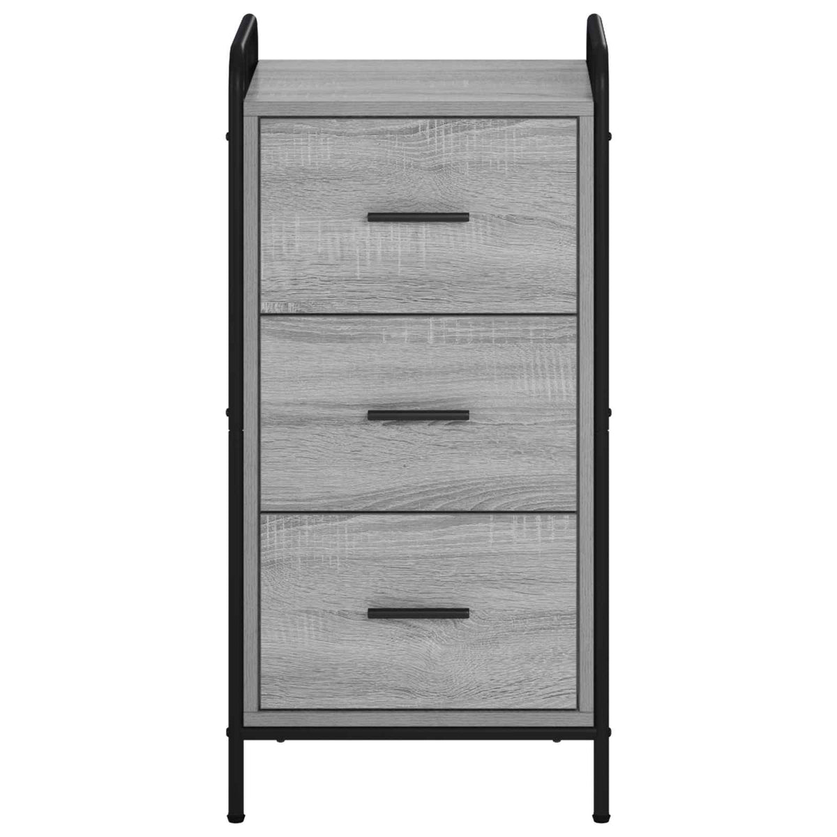 Dressoir Grijs Sonoma 97 x 33 x 81 cm Bewerkt hout