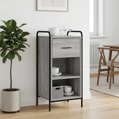 Dressoir Grijs Sonoma 97 x 33 x 81 cm Bewerkt hout