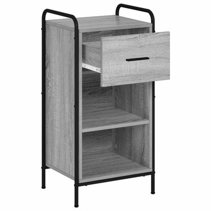 Dressoir Grijs Sonoma 97 x 33 x 81 cm Bewerkt hout