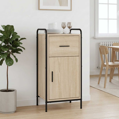 Dressoir Sonoma Eiken 97 x 33 x 81 cm Bewerkt hout
