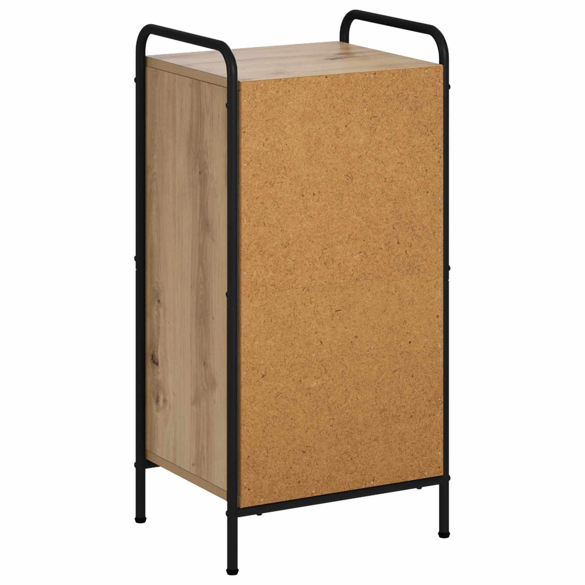 Dressoir Artisanaal eiken 97 x 33 x 81 cm Bewerkt hout