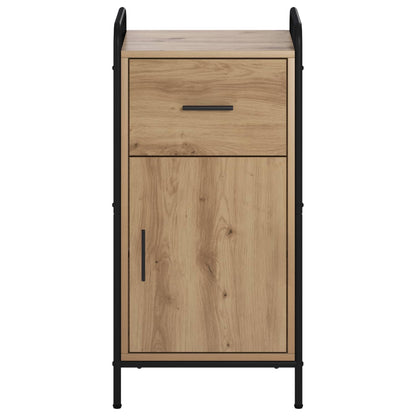 Dressoir Artisanaal eiken 97 x 33 x 81 cm Bewerkt hout