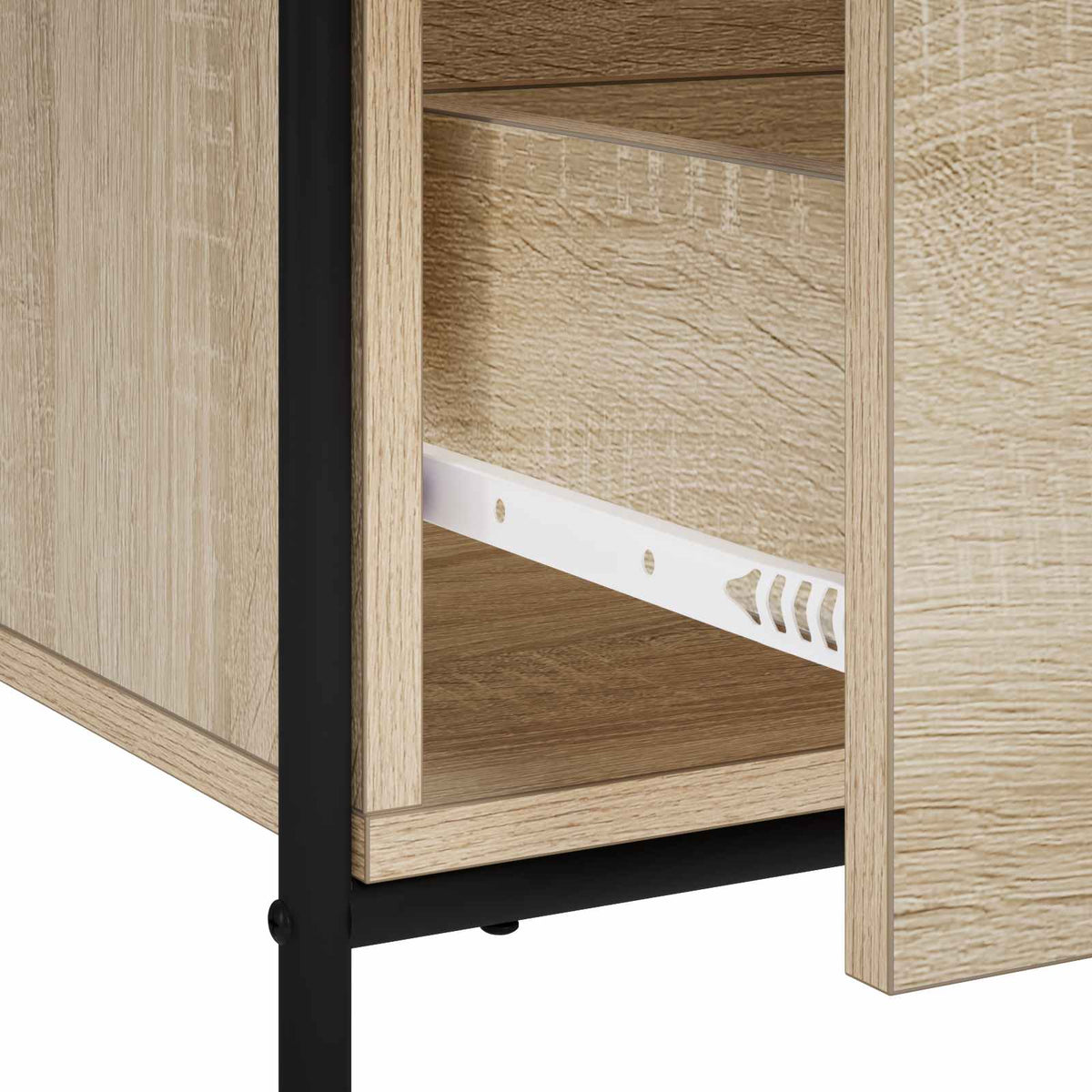 Dressoir Sonoma Eiken 97 x 33 x 81 cm Bewerkt hout