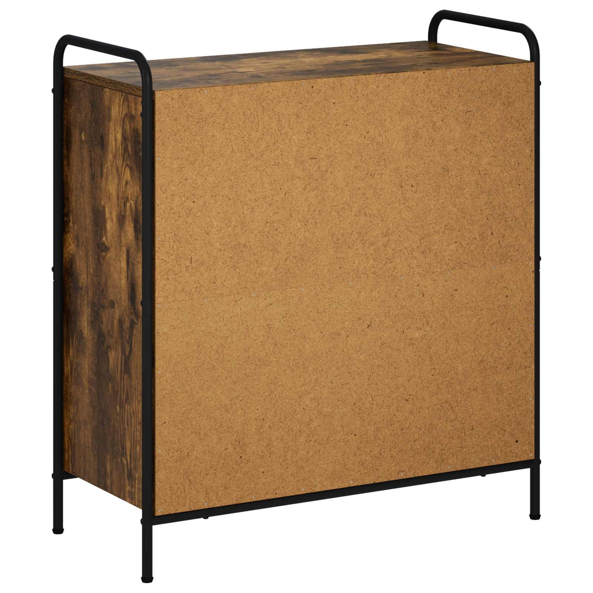 Dressoir Gerookt eiken 97 x 33 x 81 cm Bewerkt hout