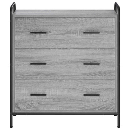 Dressoir Grijs Sonoma 97 x 33 x 81 cm Bewerkt hout