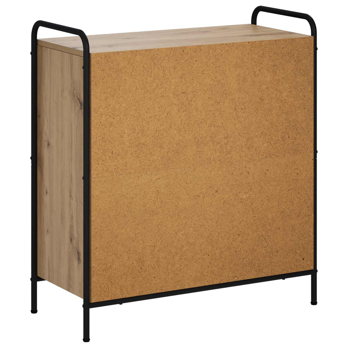Dressoir Artisanaal eiken 97 x 33 x 81 cm Bewerkt hout