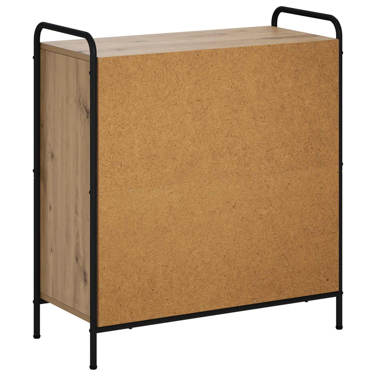 Dressoir Artisanaal eiken 97 x 33 x 81 cm Bewerkt hout