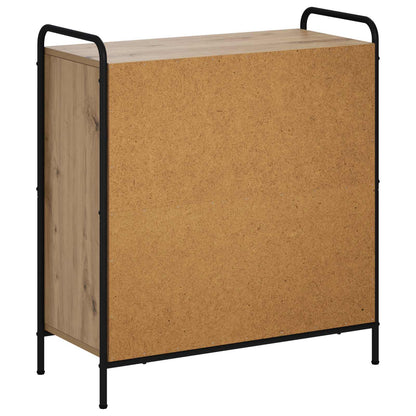 Dressoir Artisanaal eiken 97 x 33 x 81 cm Bewerkt hout