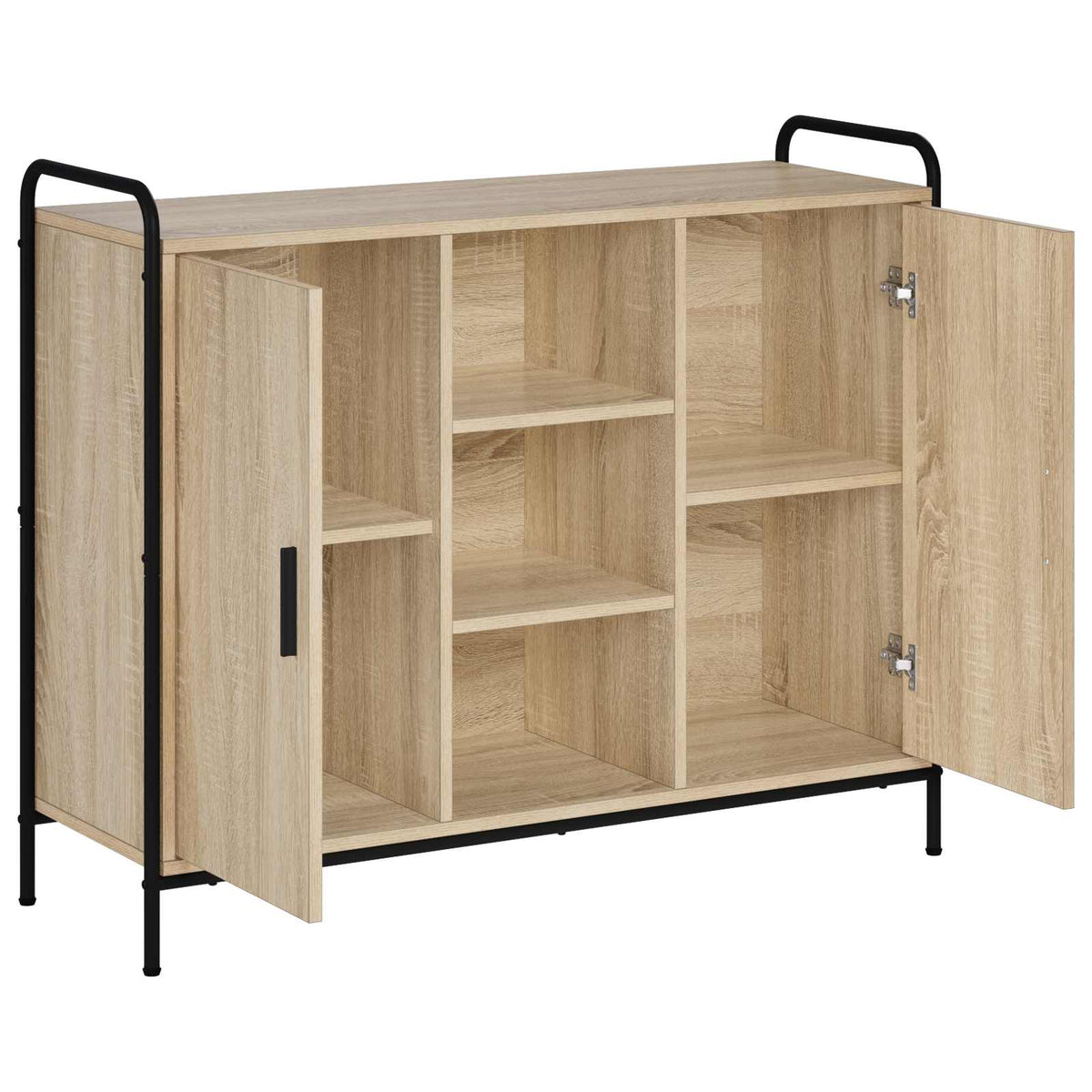 Dressoir Sonoma Eiken 97 x 33 x 81 cm Bewerkt hout