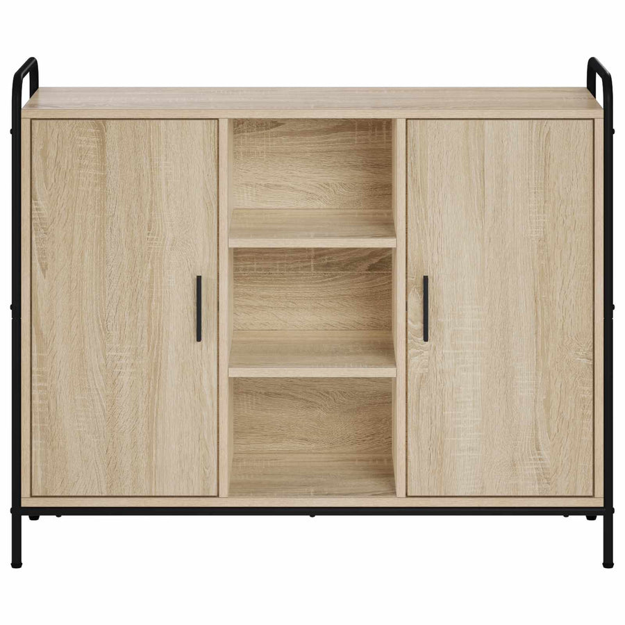 Dressoir Sonoma Eiken 97 x 33 x 81 cm Bewerkt hout