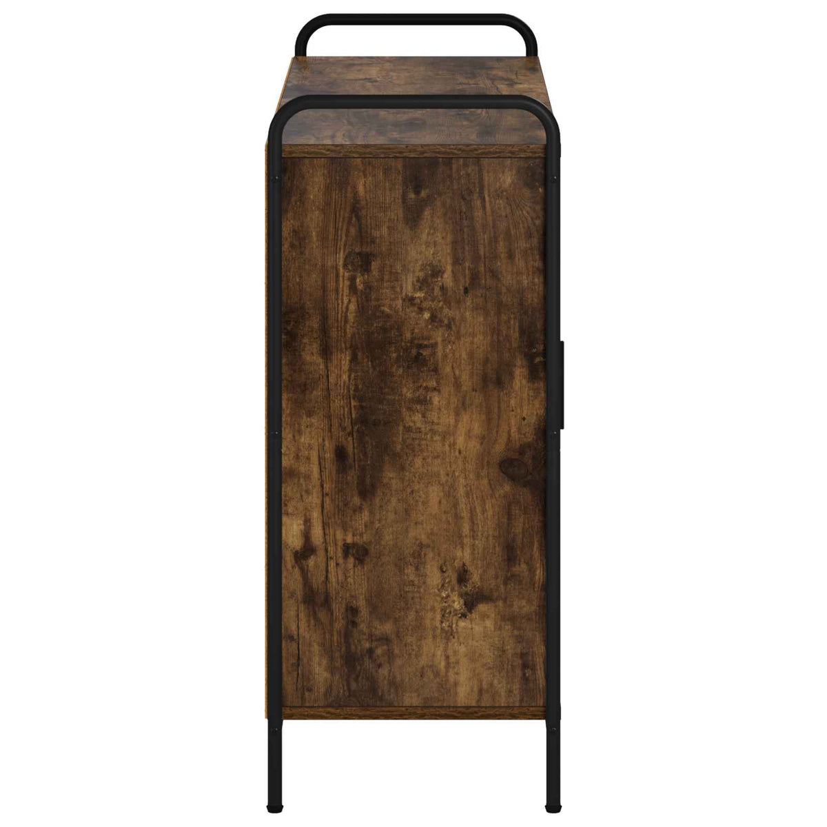 Dressoir Gerookt eiken 97 x 33 x 81 cm Bewerkt hout