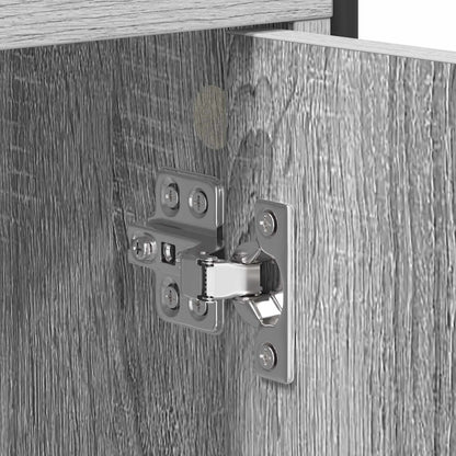Dressoir Grijs Sonoma 97 x 33 x 81 cm Bewerkt hout